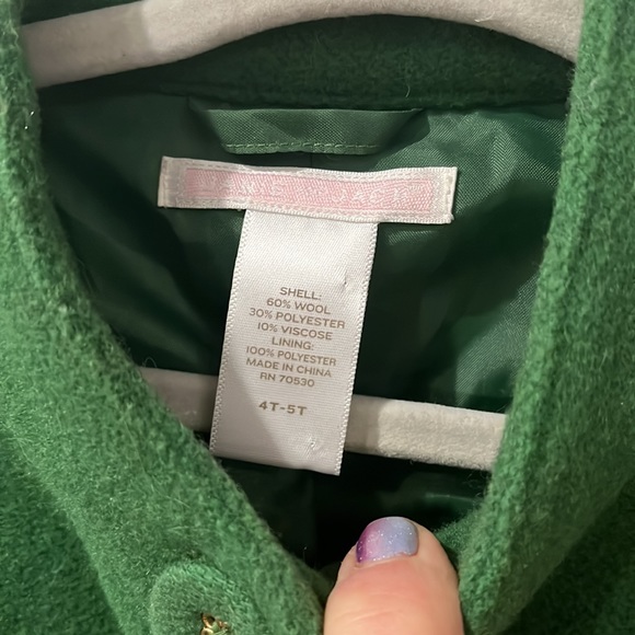 Janie & Jack wool Pea coat - Picture 3 of 6